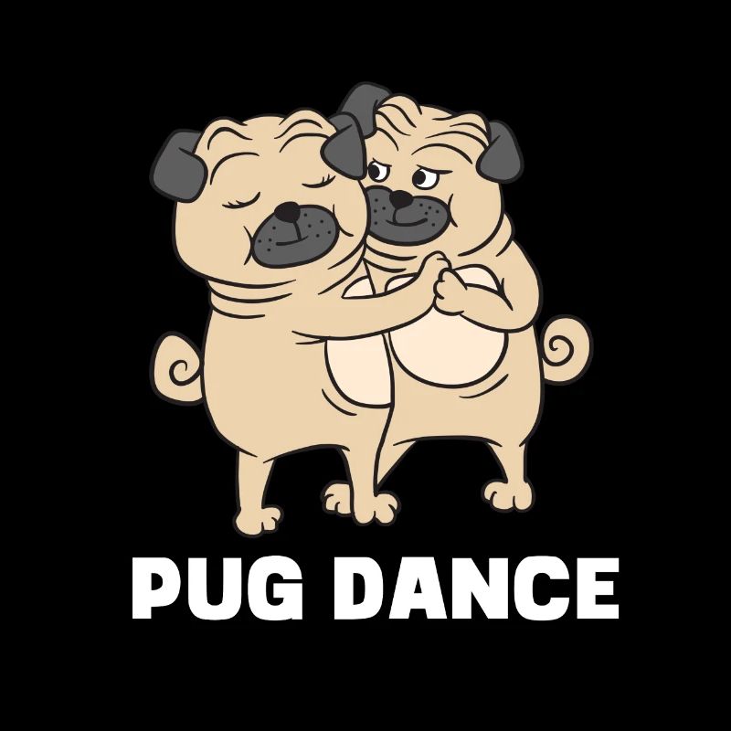 Mops - Tänzchen - pug dance