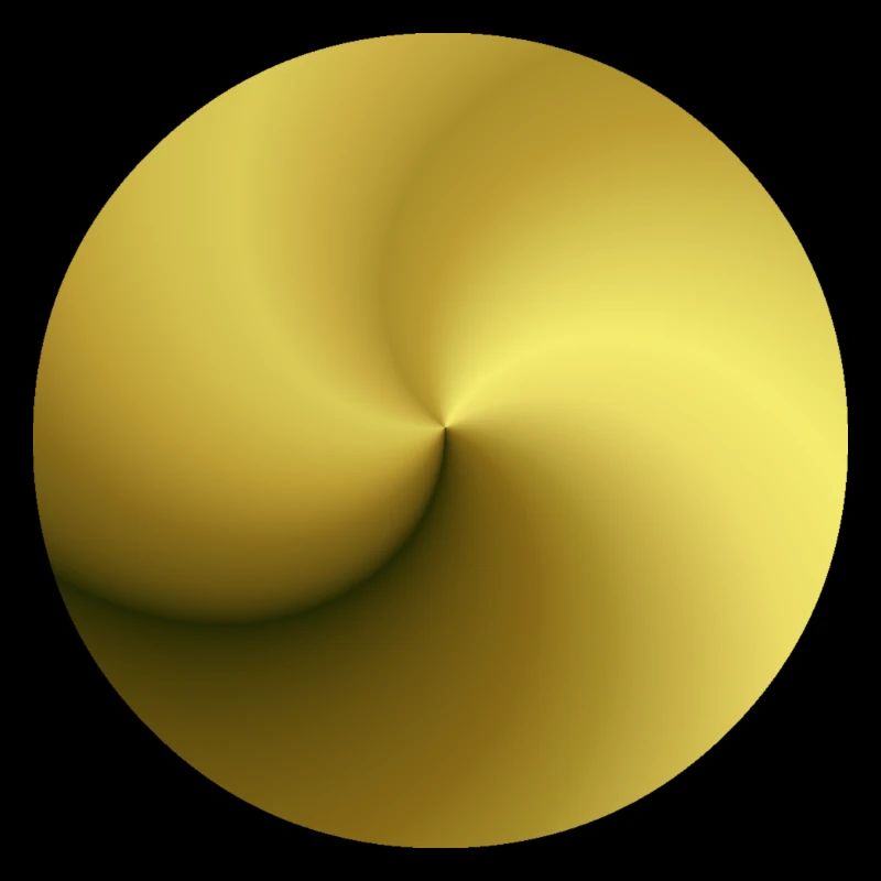 Cercle doré idée cadeau doré rond 3D