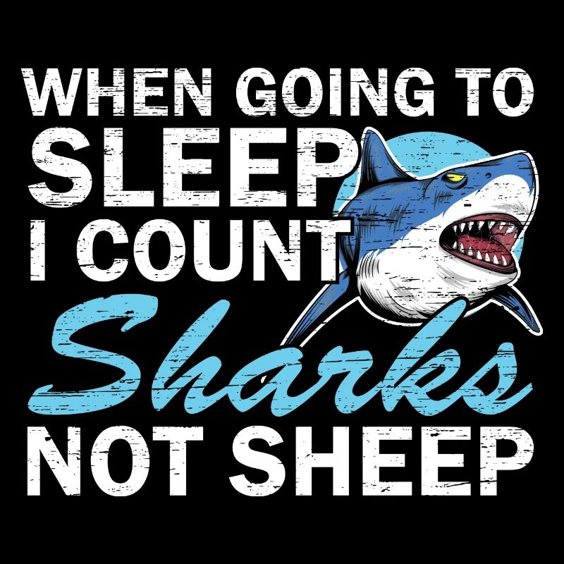 Quand je m’endors, je compte les requins, pas Sha