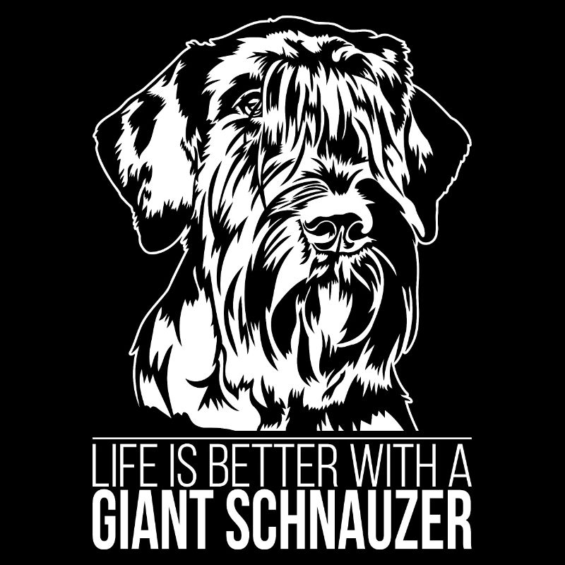 La vie de schnauzer géant est meilleure Chiens Chiens Wilsigns