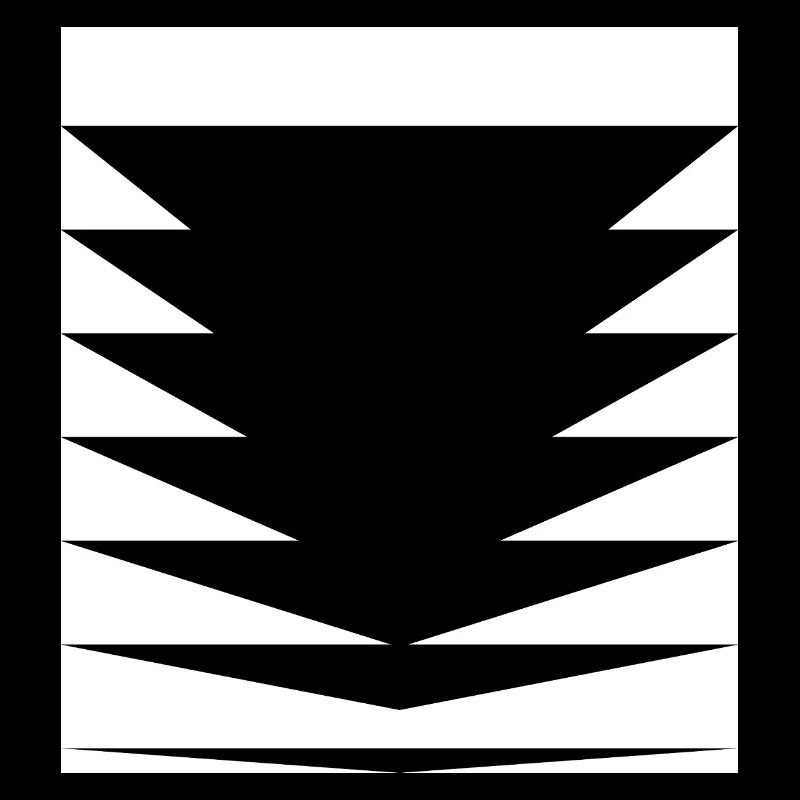 Motif de triangles noirs