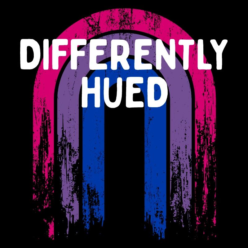 Différemment teinte Bisexuelle LGBTQ Bi Pride
