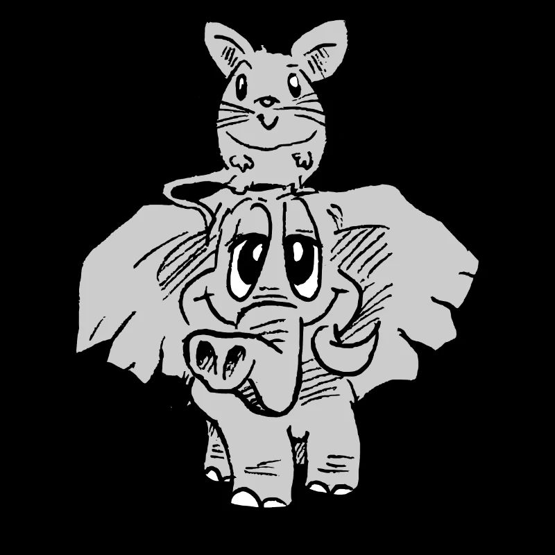 éléphant et souris