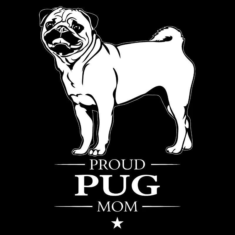 Pug Mom Dog Pug Pug Wilsigns