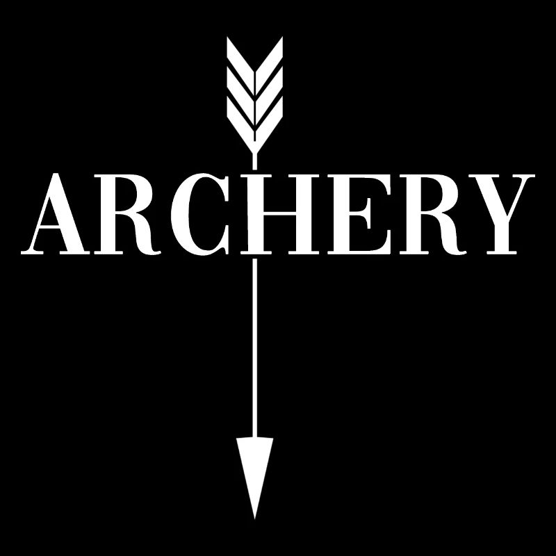 Archer avec cible d’arc « tir à l’arc »