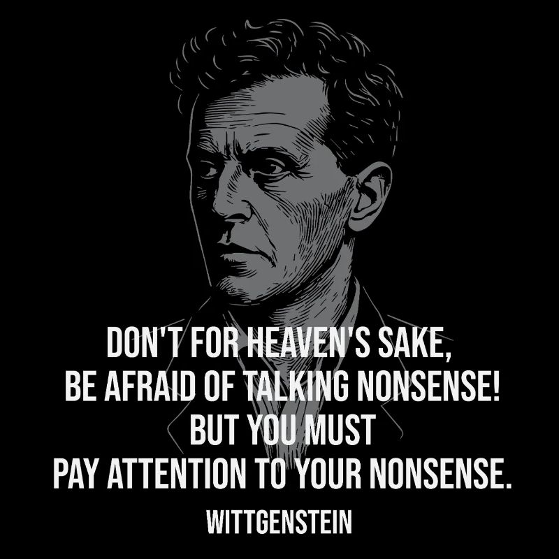 Citation absurde de Wittgenstein