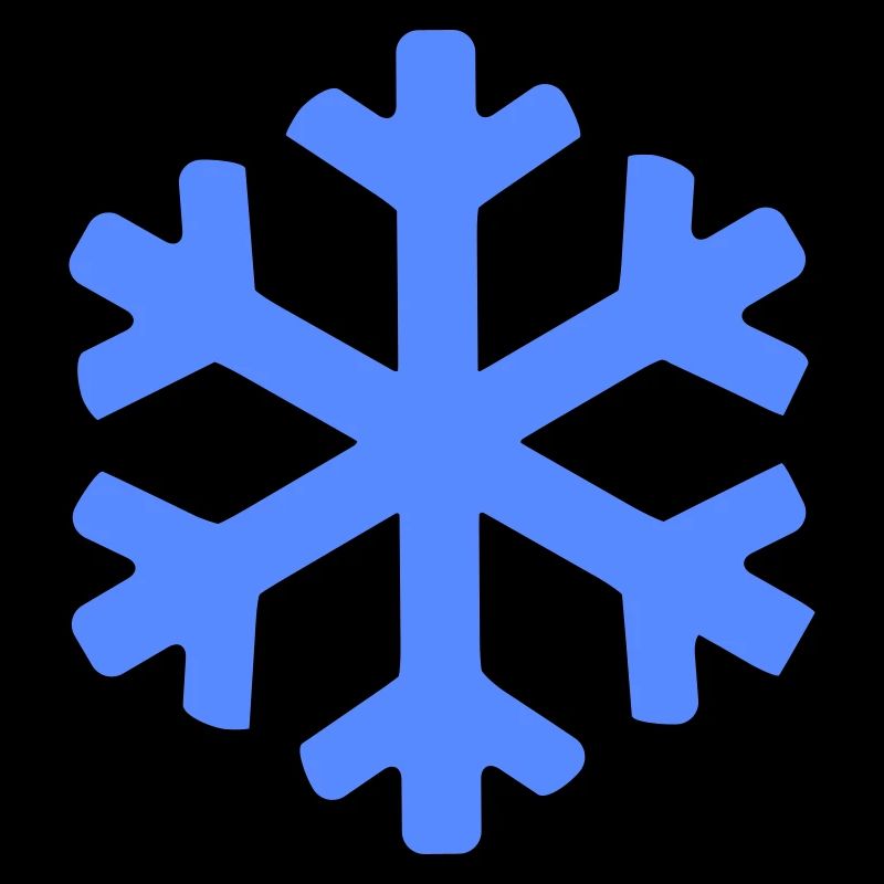 Winter Crystal Snowflake