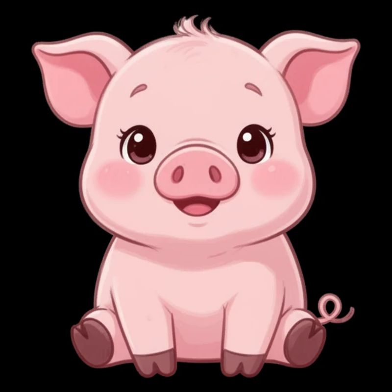 cadeau cochon mignon