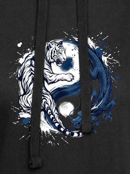 Drache Tiger Yin Yang