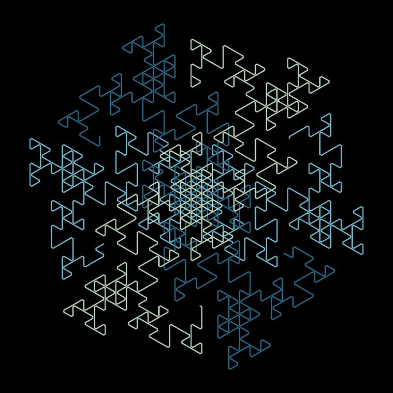 Points-edges R7-3 blue