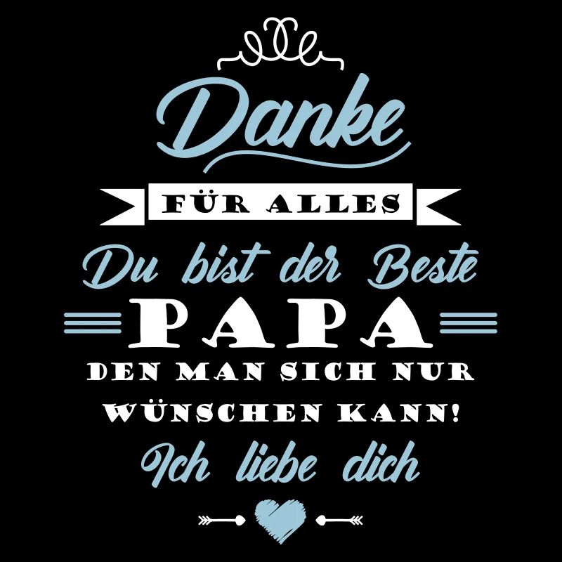 Papa Danke Geschenk Geschenkidee Vatertag B-Day