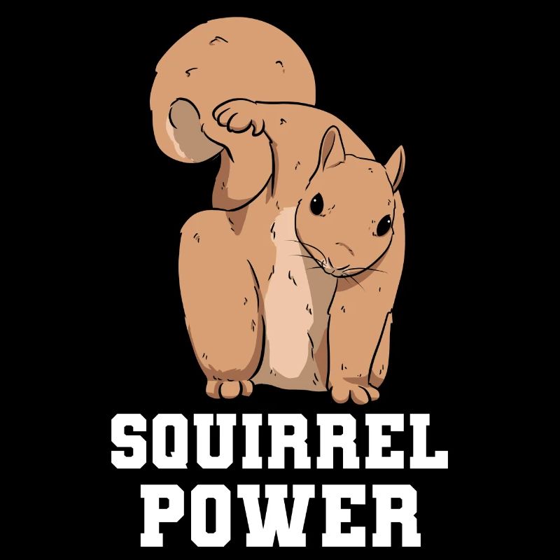 Squirrel Power Eichhörnchen
