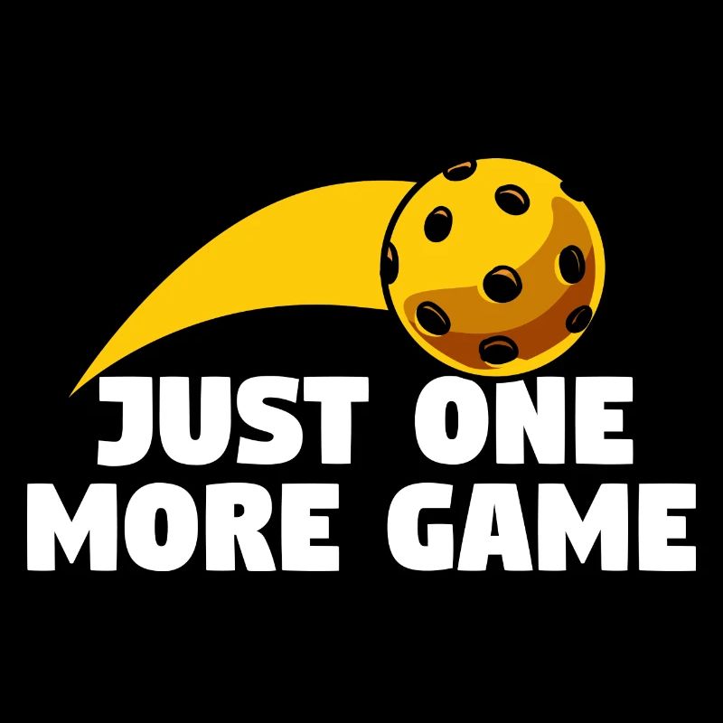 Just One More Game Pickleball Schläger Netz Paddle