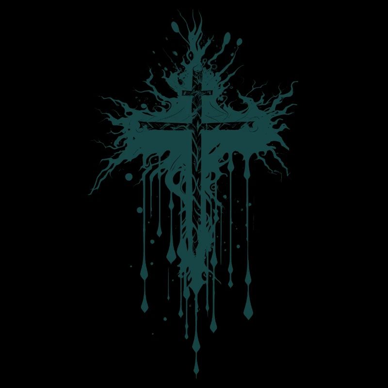 Cross Gothic Goth Evil