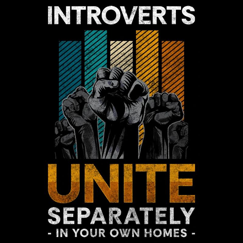 Introverti, Timide, Solitaire, Réfléchi