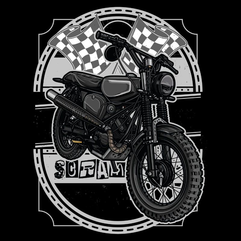 Swallow Scrambler // Illustration