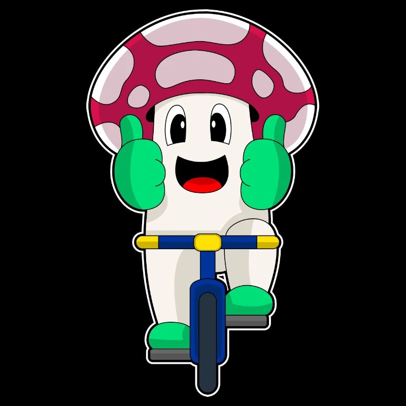 Vélo champignon