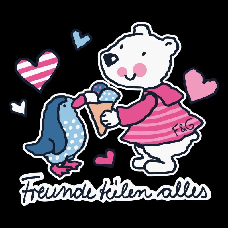 Friends share everything