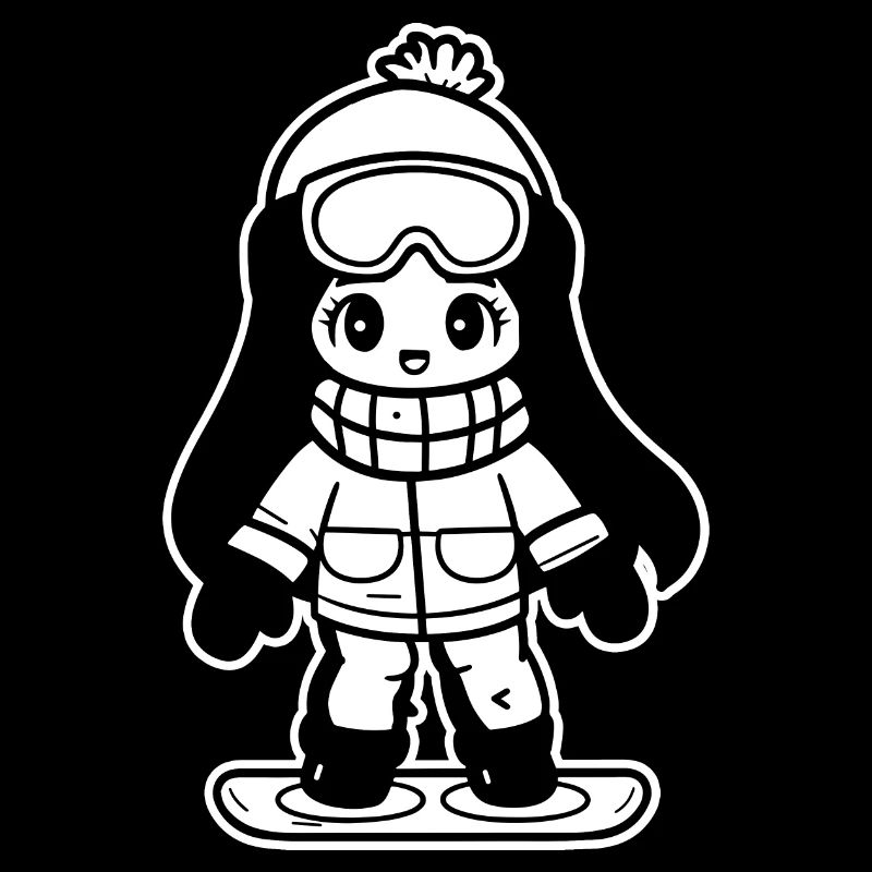 Snowboarder Filles