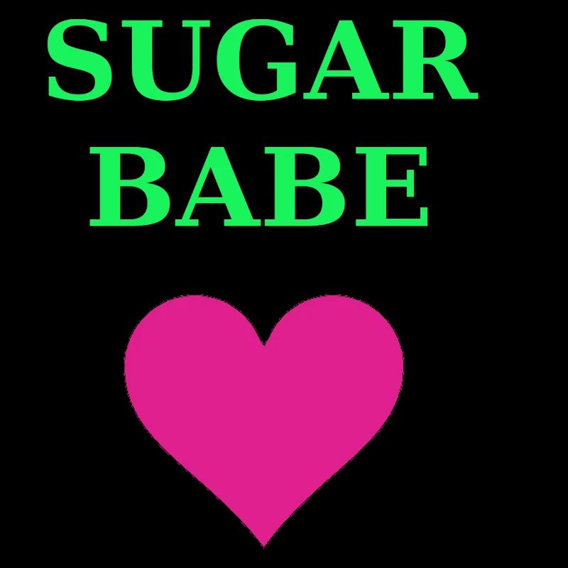 Sugar Babe Herz Neon
