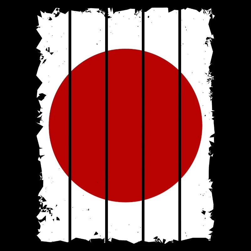 Drapeau du Japon utilisé Look Nihon drapeau japonais