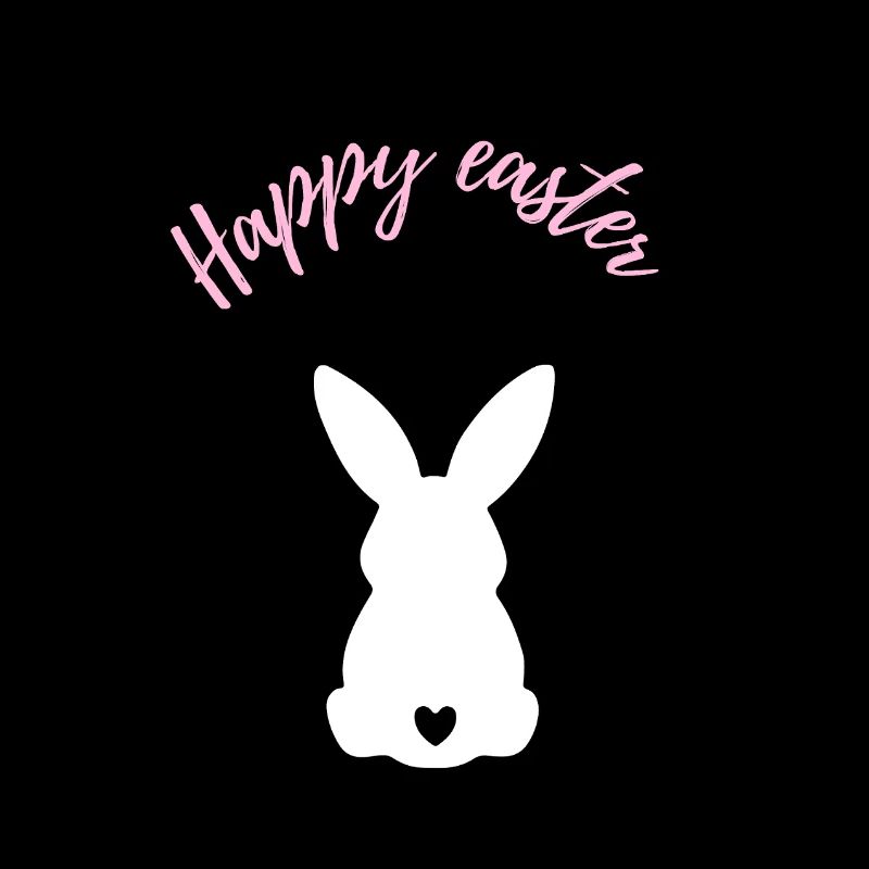 Frohe Ostern süß Hase Geschenk