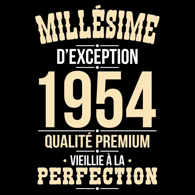 Anniversaire 70 ans - Millésime d'Exception 1954