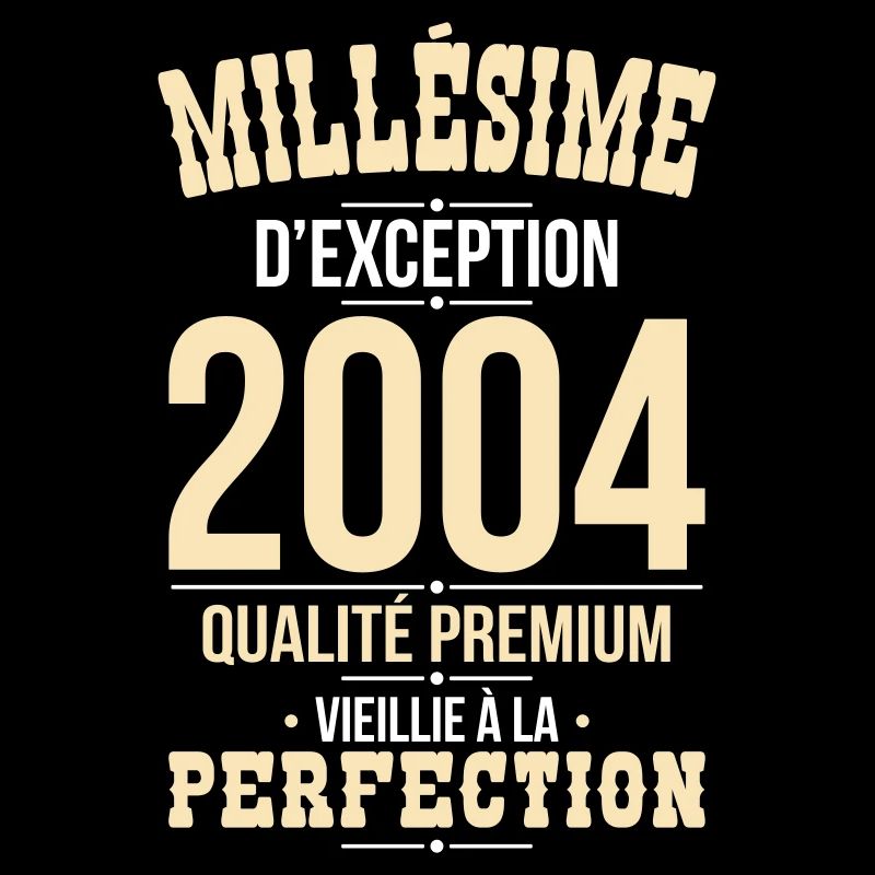 Anniversaire 20 ans - Millésime d'Exception 2004
