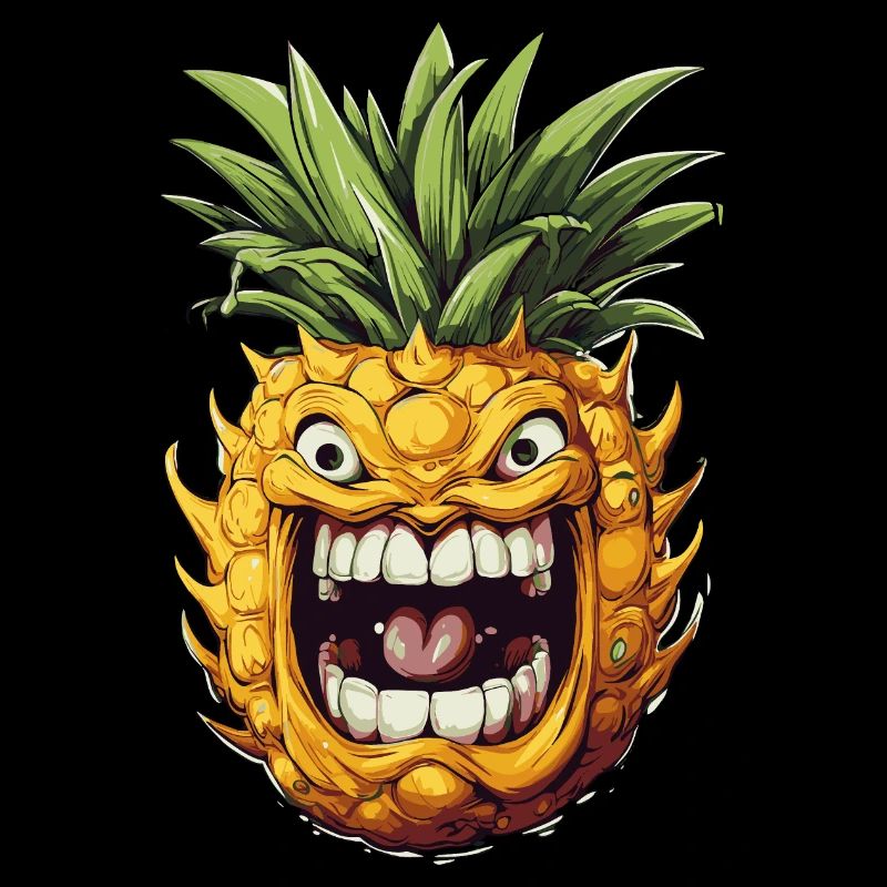 Drôle de fruit d’ananas