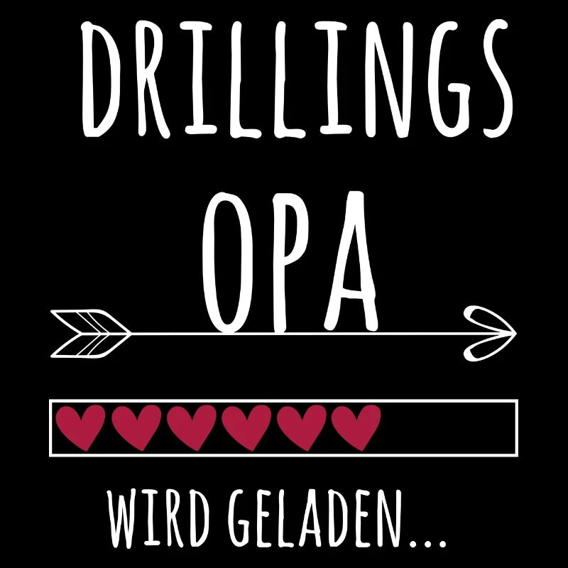 werdender Opa Drillinge Schwangerschaft Geschenk