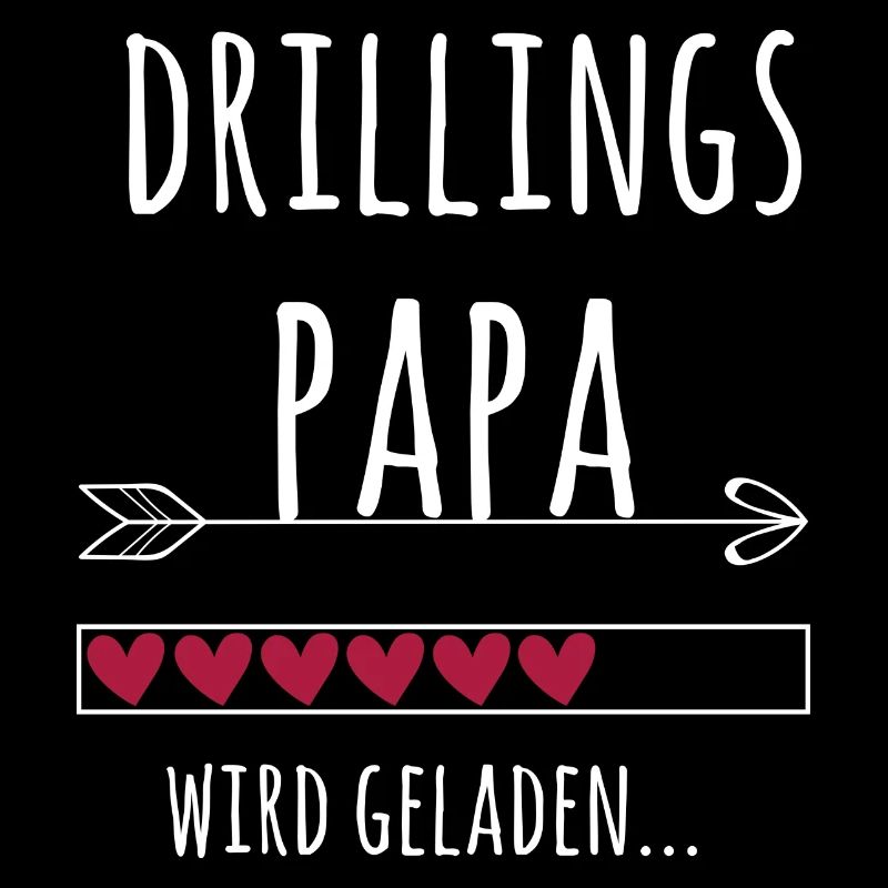 werdender Papa Drillinge Schwangerschaft Geschenk