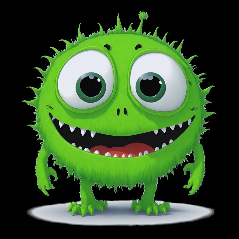 Petit monstre vert