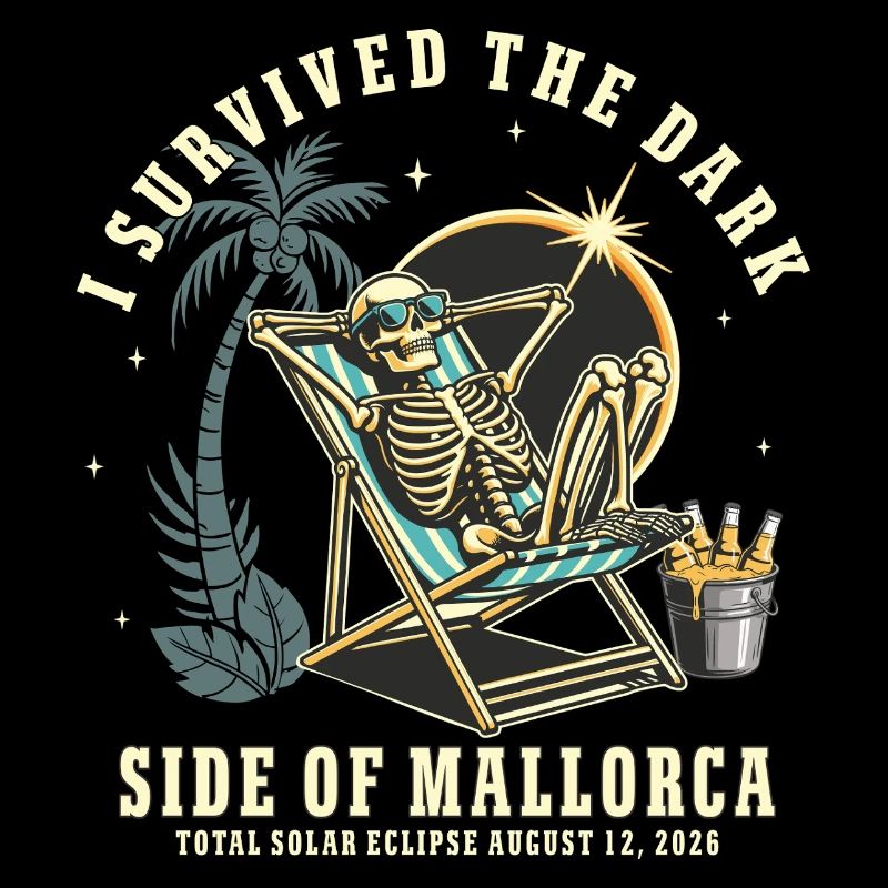 Funny Solar Eclipse Mallorca August 2026