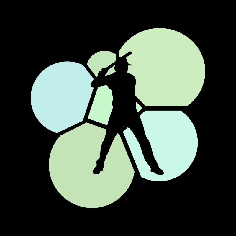 Baseball Batting Fielding Baseball Player