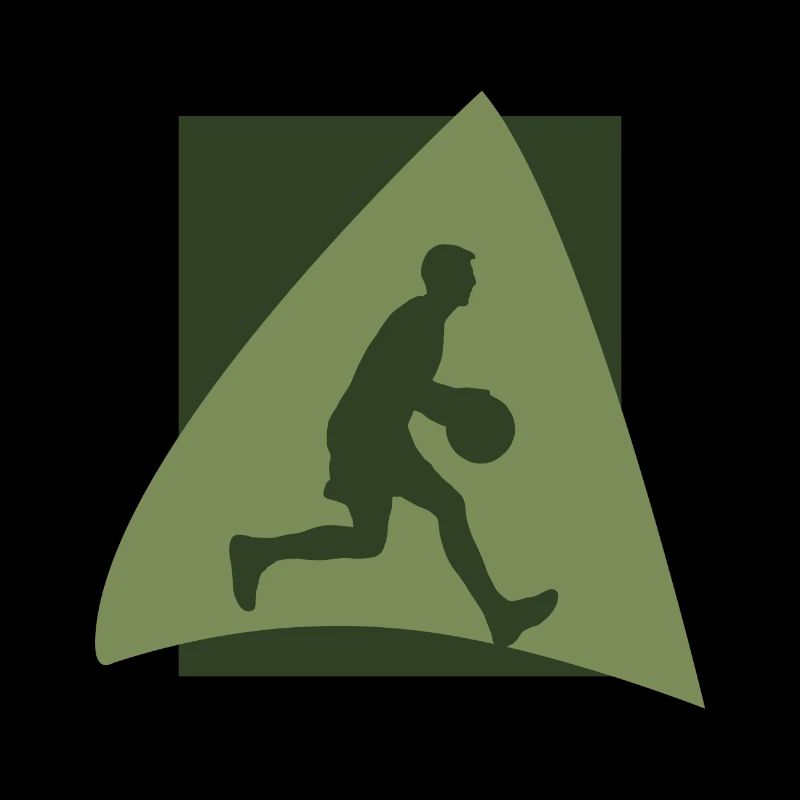 Basketball Player Hooping