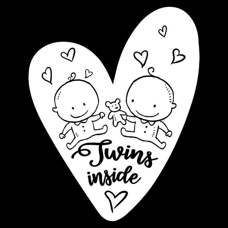 TWINS INSIDE JUMEAUX ENCEINTE