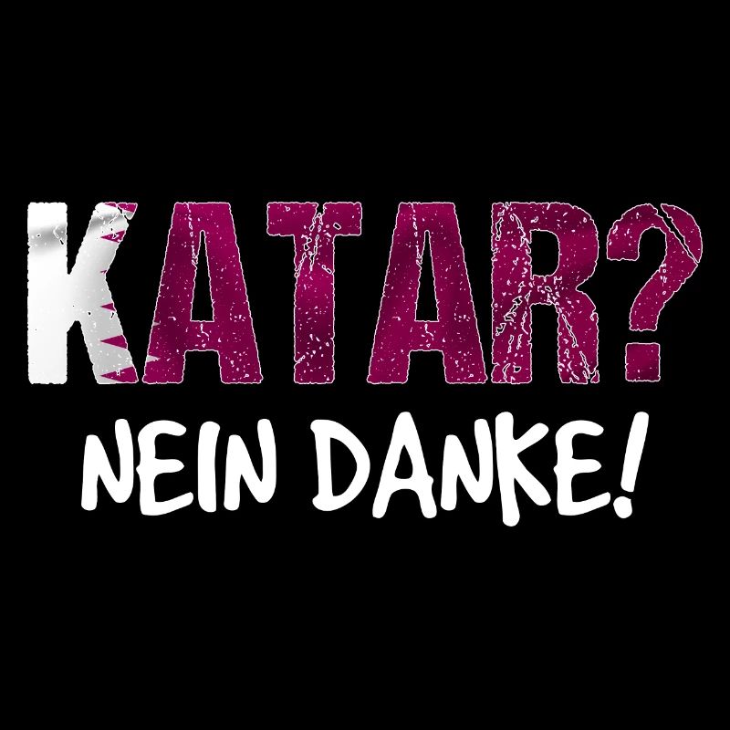 Katar Boykott Spruch Geschenk
