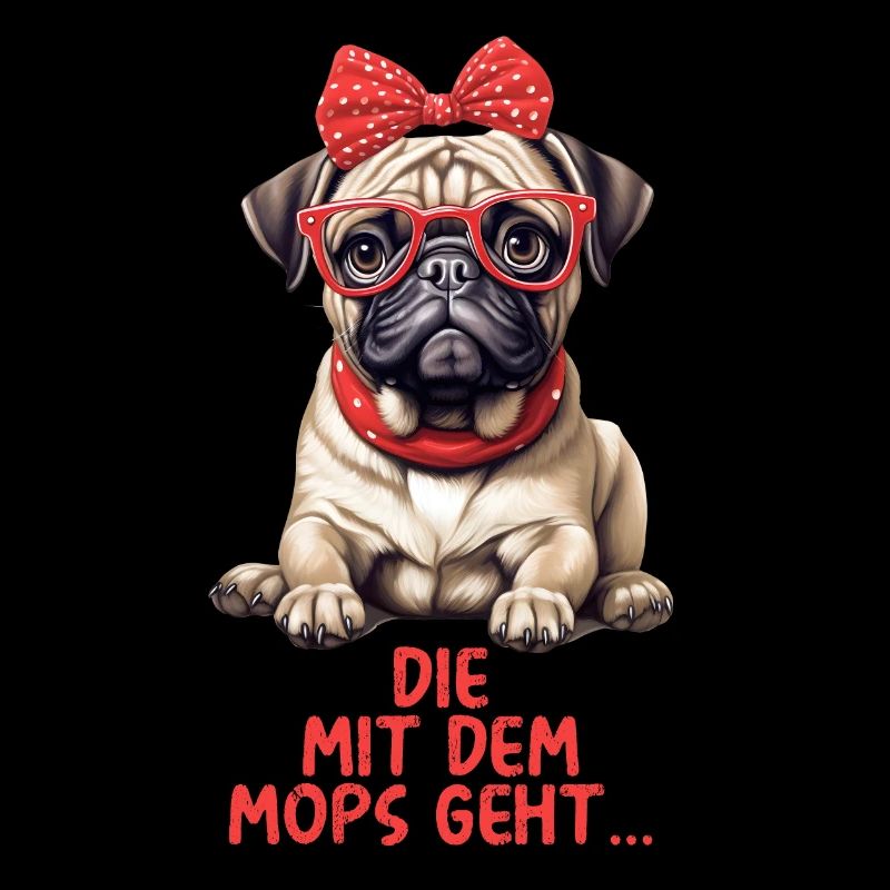 Die mit dem Mops geht...