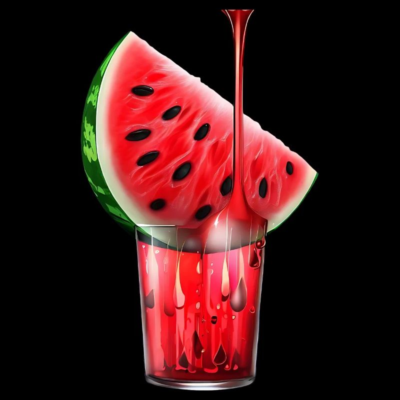 Pastèque juteuse dans un bocal