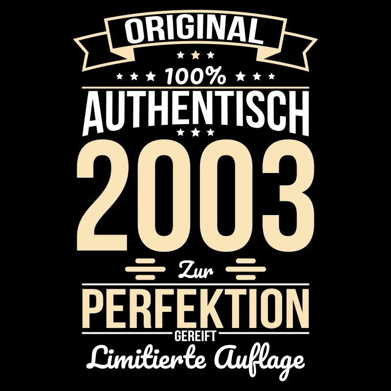 20. Geburtstag - Original 2003 100% Authentisch