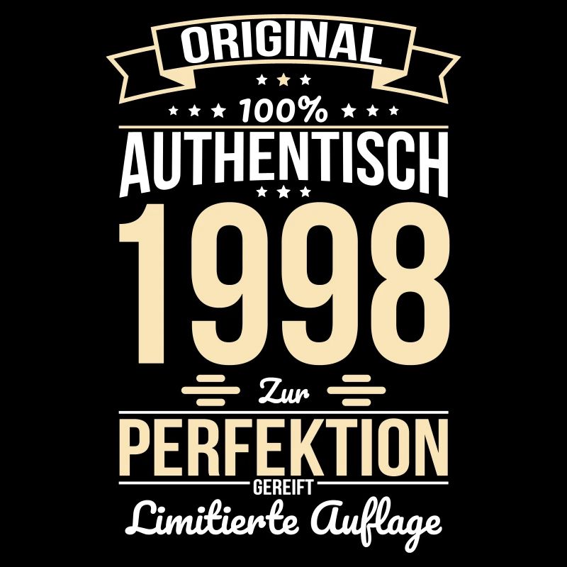25. Geburtstag - Original 1998 100% Authentisch