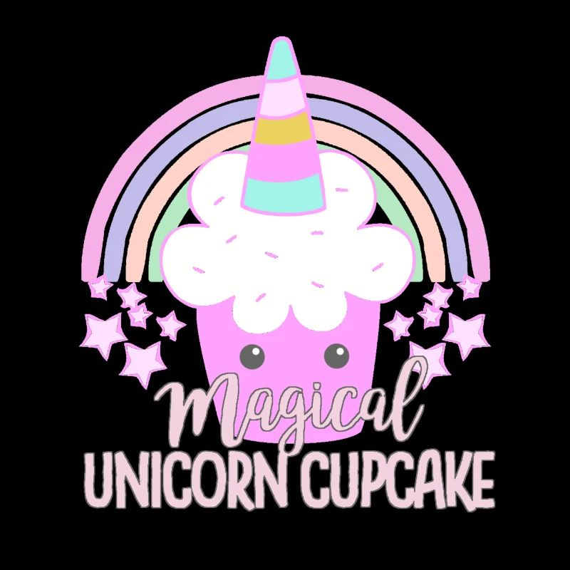 Cupcake licorne