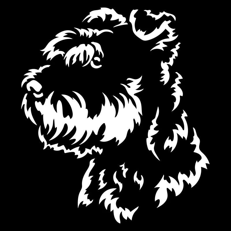 Schnauzer Kopf "Black Edition"