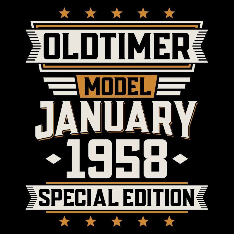 Janvier Année 1958 Année de construction Oldtimer Anniversaire