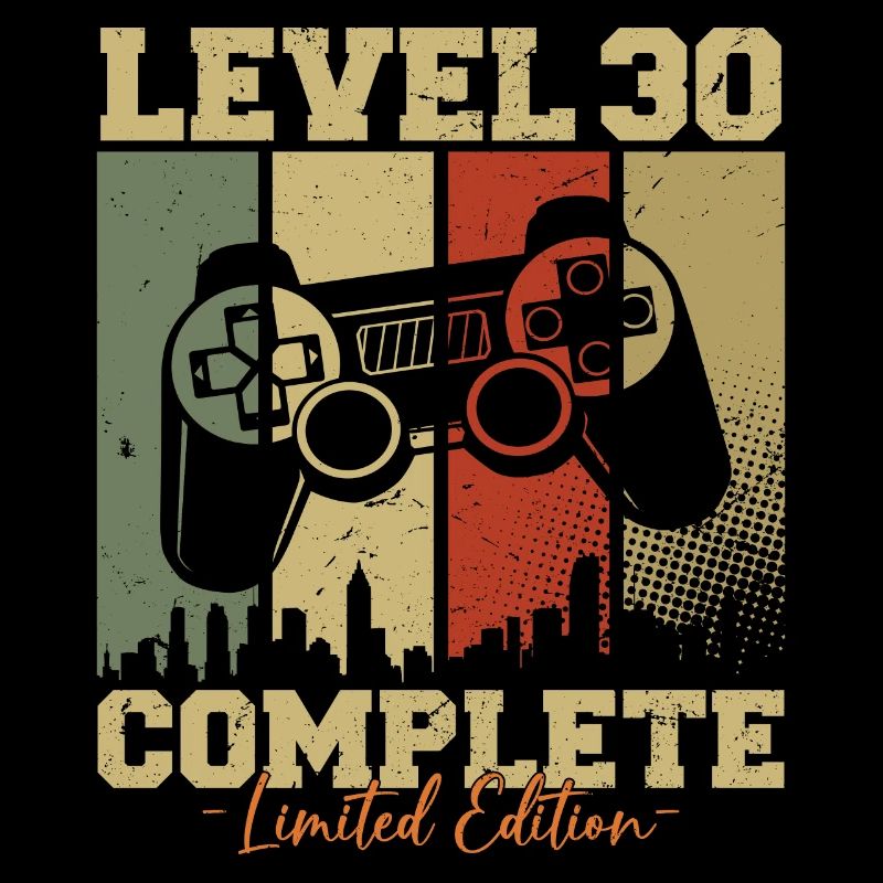 Level 30 Freigeschaltet 30 Geburtstag Geschenk