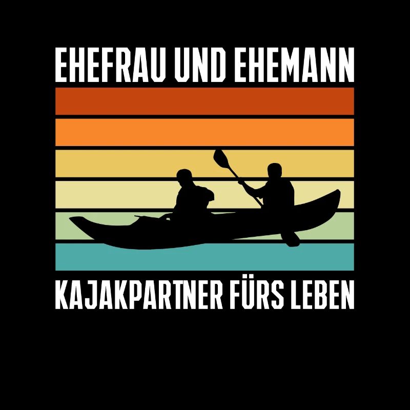 Ehefrau Und Ehemann Kajakpartner Fürs Leben