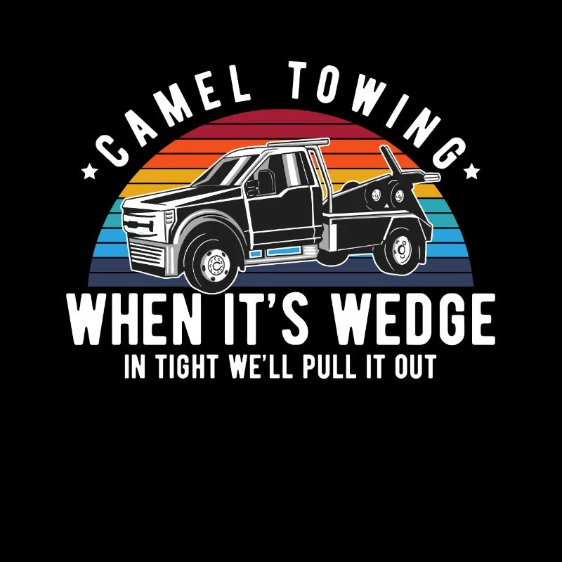 Camel Towing Shirt Geschenk Abschlepper