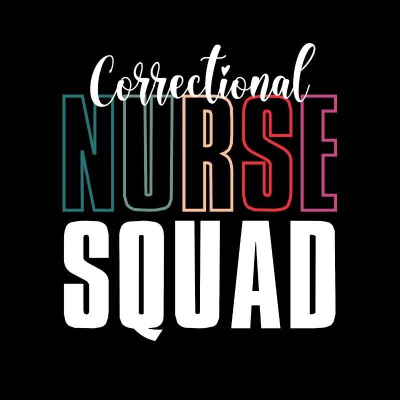 Correctional Nurse Squad Shirt Geschenk