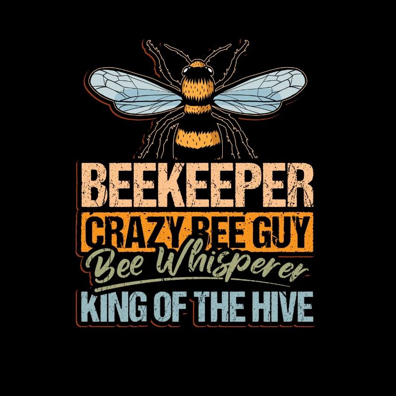 Beekeeper Crazy Bee Guy Shirt Gift