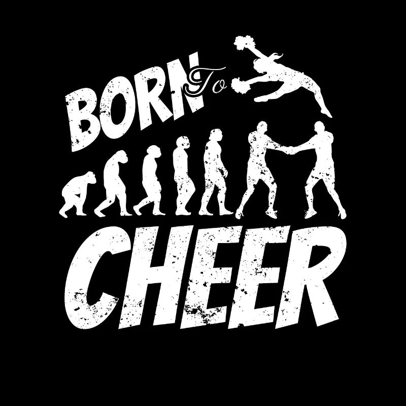 Born Cheer Evolution Shirt Geschenk